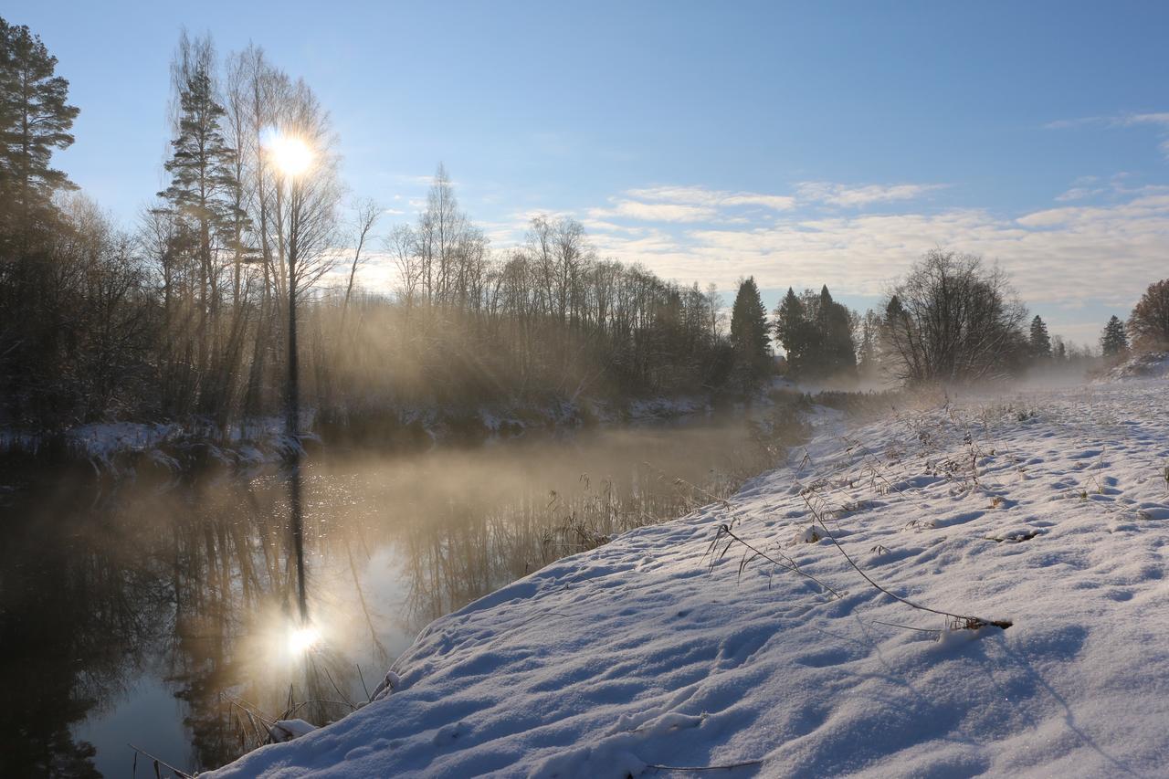 Piesta Riverside Cottage In Soomaa Region Kullimaa Luaran gambar